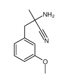 Benzenepropanenitrile, alpha-amino-3-methoxy-alpha-methyl- (9CI) picture