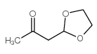 1-(1,3-dioxolan-2-yl)propan-2-one结构式