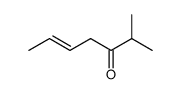 2-methyl-hept-5-en-3-one Structure