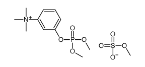 (3-dimethoxyphosphoryloxyphenyl)-trimethylazanium,methyl sulfate结构式