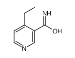 3-Pyridinecarboxamide,4-ethyl-(9CI)结构式