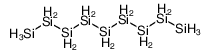 trans-H(SiH2)9H结构式