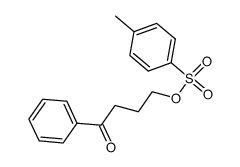 4-oxo-4-phenylbutyl 4-methylbenzenesulfonate Structure