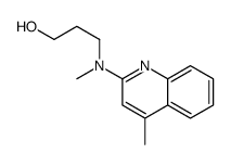 1-Propanol,3-[methyl(4-methyl-2-quinolinyl)amino]-(9CI) picture