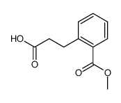 2-(methoxycarbonyl)benzenepropanoic acid Structure