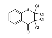2,2,3,3-tetrachlorothiochroman-4-one Structure