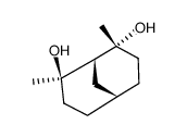 exo-2,endo-8-dimethylbicyclo<3.3.1>nonane-endo-2,exo-8-diol Structure