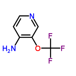 3-(三氟甲氧基)吡啶-4-胺结构式
