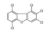 1,2,3,6,9-pentachlorodibenzofuran结构式