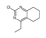 2-chloro-4-ethyl-5,6,7,8-tetrahydroquinazoline结构式