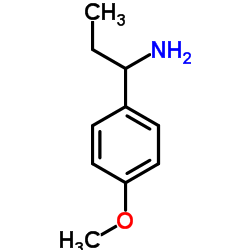 1-(4-Methoxy-phenyl)-propylamine Structure