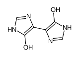 [4,4-Bi-1H-imidazole]-5,5-diol结构式
