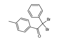 α,α-dibromo-4-methyl-deoxybenzoin结构式