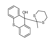 9-(2-methyl-1,3-dithian-2-yl)thioxanthen-9-ol Structure