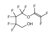 2,2,3,3,4,4-hexafluoro-4-(1,2,2-trifluoroethenoxy)butan-1-ol Structure