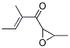 2-Buten-1-one,2-methyl-1-(3-methyl-2-oxiranyl)- structure