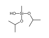 hydroxy-methyl-di(propan-2-yloxy)silane Structure