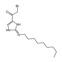 2-bromo-1-[2-(nonylamino)-1H-imidazol-5-yl]ethanone结构式