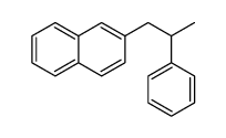 2-(2-phenylpropyl)naphthalene Structure