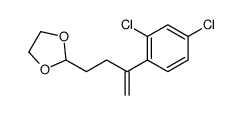 2-[3-(2,4-dichlorophenyl)but-3-enyl]-1,3-dioxolane Structure