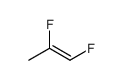 1,2-difluoroprop-1-ene Structure