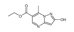 ethyl 2-hydroxy-7-methylpyrazolo<1,5-a>pyrimidine-6-carboxylate Structure