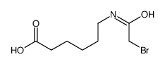 6-[(2-bromoacetyl)amino]hexanoic acid结构式