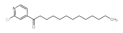 2-CHLORO-4-TRIDECANOYLPYRIDINE结构式