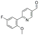 6-(5-FLUORO-2-METHOXY-PHENYL)-PYRIDINE-3-CARBALDEHYDE Structure
