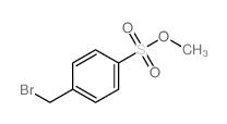 1-(bromomethyl)-4-methoxysulfonyl-benzene structure