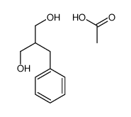acetic acid,2-benzylpropane-1,3-diol Structure