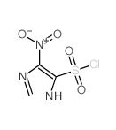 1H-Imidazole-5-sulfonylchloride, 4-nitro- structure