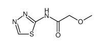 Acetamide, 2-methoxy-N-1,3,4-thiadiazol-2-yl Structure