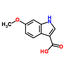 6-Methoxy-1H-indole-3-carboxylic acid Structure
