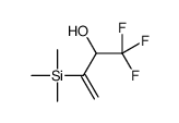 1,1,1-trifluoro-3-trimethylsilylbut-3-en-2-ol结构式