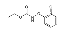 Carbamic acid, (2-pyridyloxy)-, ethyl ester, 1-oxide (7CI)结构式