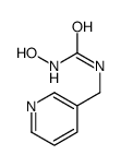 1-hydroxy-3-(pyridin-3-ylmethyl)urea Structure