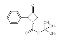 tert-butyl 3-oxo-2-phenylazetidine-1-carboxylate结构式