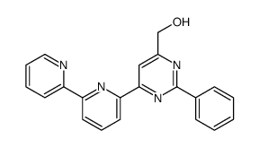 [2-phenyl-6-(6-pyridin-2-ylpyridin-2-yl)pyrimidin-4-yl]methanol Structure