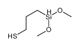 3-dimethoxysilylpropane-1-thiol Structure