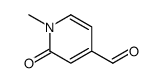 1-methyl-2-oxopyridine-4-carbaldehyde Structure
