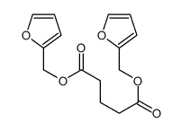 bis(furan-2-ylmethyl) pentanedioate Structure