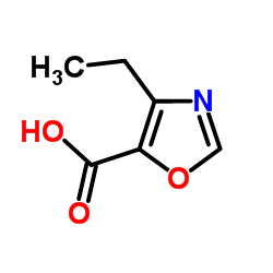 4-Ethyl-1,3-oxazole-5-carboxylic acid结构式