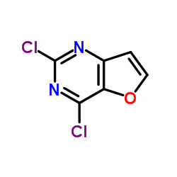 2,4-Dichlorofuro[3,2-d]pyrimidine structure