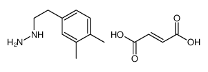 [2-(3,4-Dimethylphenyl)ethyl]hydrazine (2Z)-2-butenedioate (1:1)结构式