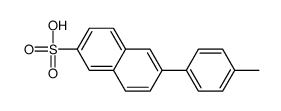 6-(4-methylphenyl)naphthalene-2-sulfonic acid结构式