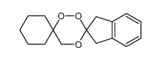 Indan-2-spiro-3'-(1',2',4'-trioxane)-6'-spiro-1''-cyclohexane Structure