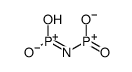 hydroxy-[[hydroxy(oxo)phosphaniumyl]amino]-oxophosphanium Structure