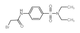 2-Bromo-N-{4-[(diethylamino)sulfonyl]-phenyl}acetamide Structure