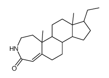 3-Aza-A-homo-pregnen-(4a)-on-(4) Structure